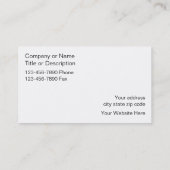 GardenerVisitekaartjes Visitekaartje (Achterkant)