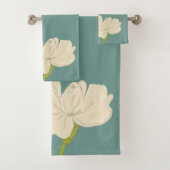 Gardenia Bloem Bloei Bad Handdoek (Insitu)