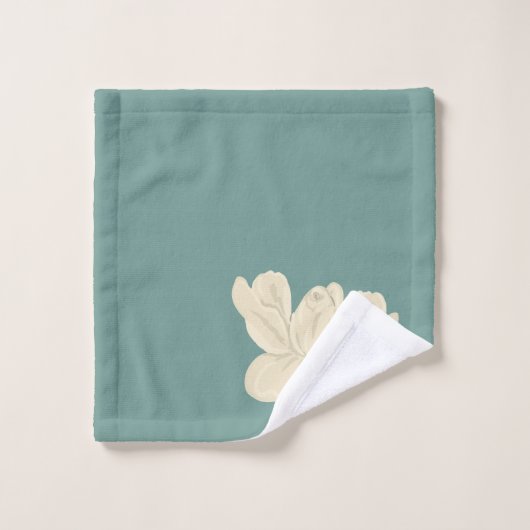 Gardenia Bloem Bloei Bad Handdoek (Wasdoekje)
