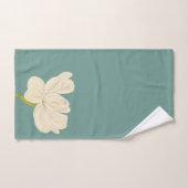Gardenia Bloem Bloei Bad Handdoek (Handdoek)