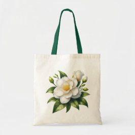 Gardenia-bloem Tote Bag