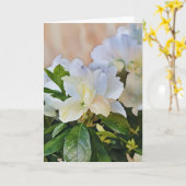  Gardenia Bloemen Art Note Kaart (Gele Bloem)