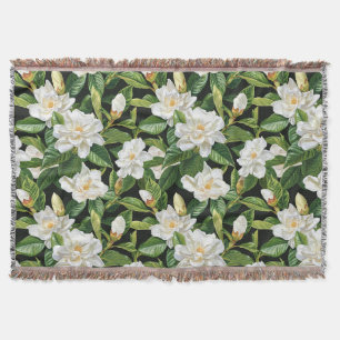 Gardenia Bloemen Deken