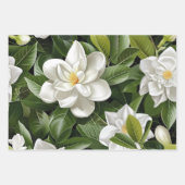 Gardenia bloemen inpakpapier (Voorkant)
