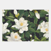 Gardenia bloemen inpakpapier vel (Voorkant 3)