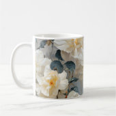 Gardenia Bloemen patroon Koffiemok (Links)