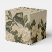  Gardenia Bruiloft Favor Box Bedankdoosjes (Achterkant)