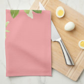 Gardenia cape jasmine florale bloem Keukenhanddoek (Quarter Fold)