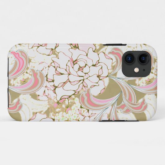 Gardenia Flamingo Case-Mate iPhone Case (Achterkant (horizontaal))