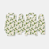 Gardenia Floral Favor Treat Box Bedankdoosjes (Uitgevouwen)