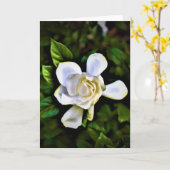 Gardenia, kaart (Gele Bloem)