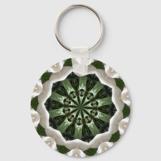 Gardenia Kaleidoscope Sleutelhanger (Voorkant)