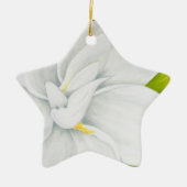 Gardenia Keramisch Ornament (Voorkant)
