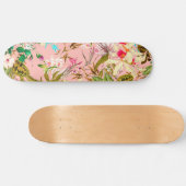 Gardenia |  patroon van botanische Natuur Persoonlijk Skateboard (Horizontaal)