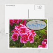 Gardenia Postcard Briefkaart (Voorkant / Achterkant)