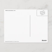 Gardenia Postcard Briefkaart (Achterkant)