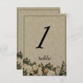  Gardenia Trouwtafel kaart (Voorkant / Achterkant)