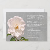 Gardenia Wedding Invitations Kaart (Voorkant)