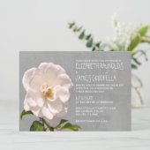 Gardenia Wedding Invitations Kaart (Staand voorkant)