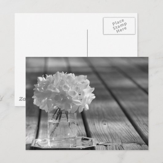 Gardenias Briefkaart (Voorkant / Achterkant)