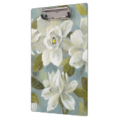 Gardenias op Slate Blue Klembord (Links)