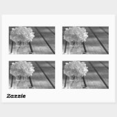 Gardenias Rechthoekige Sticker (Vel)