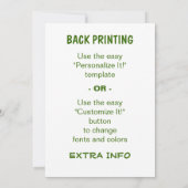 Gardening aan de zijkant van de liefde kaart (Achterkant)