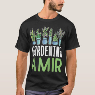 Gardening Amir Plant Gardener Garden Naam Raglan B T-shirt