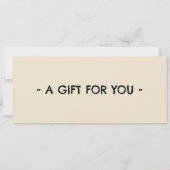 Gardening and Yard Work Certificate Kaart (Achterkant)