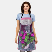 Gardening Apron Schort (Gedragen)