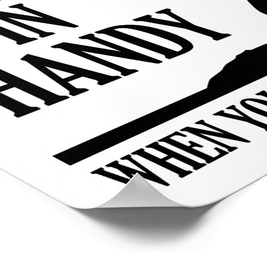 Gardening Body Funny Poster (Hoek)