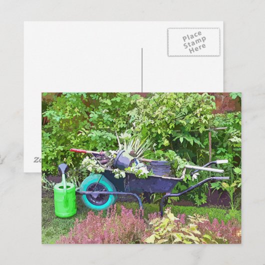 GARDENING BRIEFKAART (Voorkant / Achterkant)