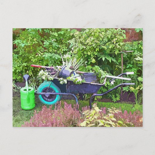 GARDENING BRIEFKAART (Voorkant)