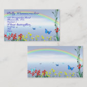 Gardening Butterflies Visitekaartje (Voorkant / Achterkant)