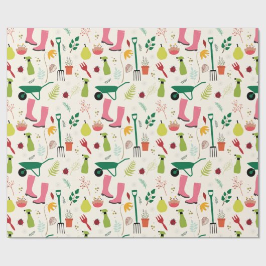 Gardening Cadeaupapier (Vlak)