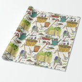 Gardening Cadeaupapier (Uitgerold)