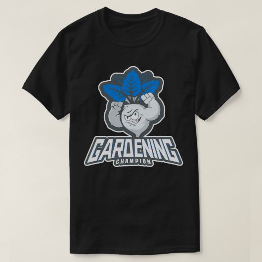 Gardening Champion T-shirt (Design voorkant)