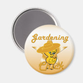 Gardening Chick #10 Magneet (Voorkant / Achterkant)
