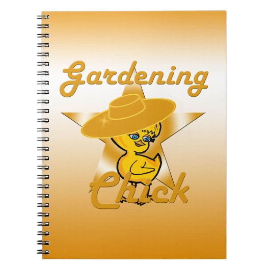 Gardening Chick #10 Notitieboek (Voorkant)