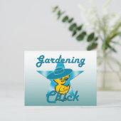 Gardening Chick #7 Briefkaart (Staand voorkant)