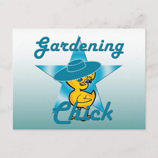 Gardening Chick #7 Briefkaart (Voorkant)