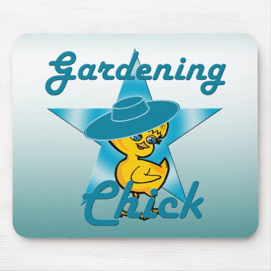 Gardening Chick #7 Muismat (Voorkant)