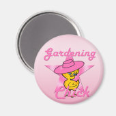 Gardening Chick #8 Magneet (Voorkant / Achterkant)