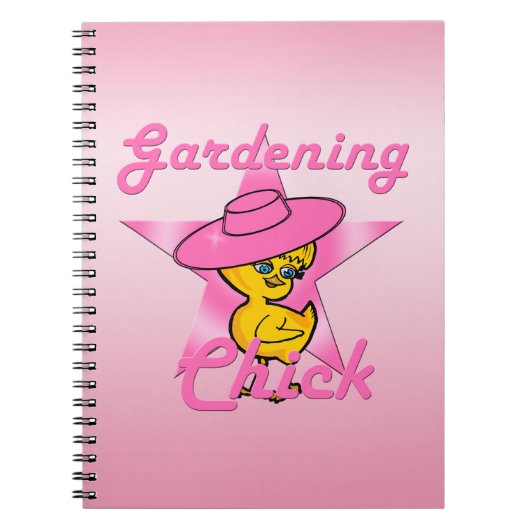 Gardening Chick #8 Notitieboek (Voorkant)
