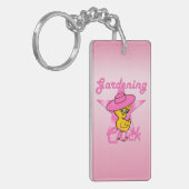 Gardening Chick #8 Sleutelhanger (Voorkant Links)