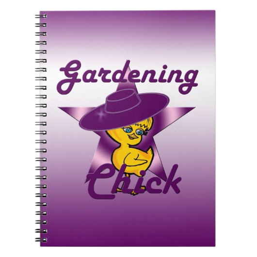 Gardening Chick #9 Notitieboek (Voorkant)