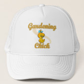 Gardening Chick Trucker Pet (Voorkant)