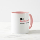Gardening coffee mug mok (Voorkant rechts)