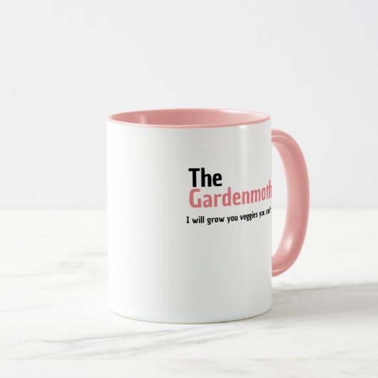 Gardening coffee mug mok (Voorkant rechts)