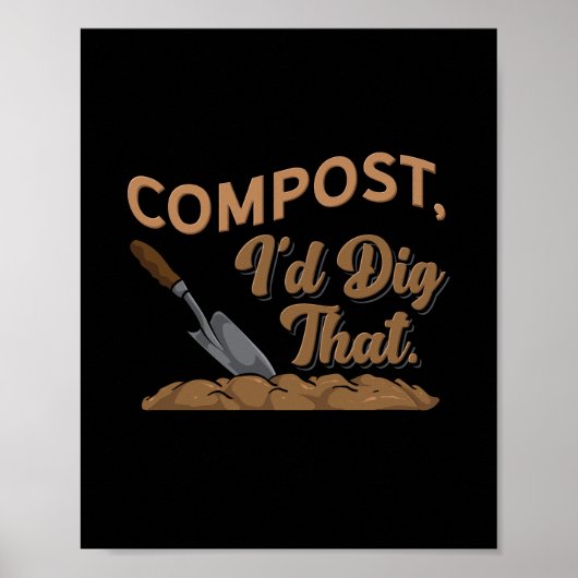 Gardening Compost Poster (Voorkant)